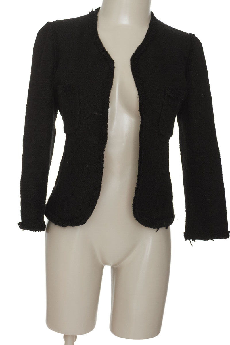 Chaqueta / Abrigo color Negro - Zara