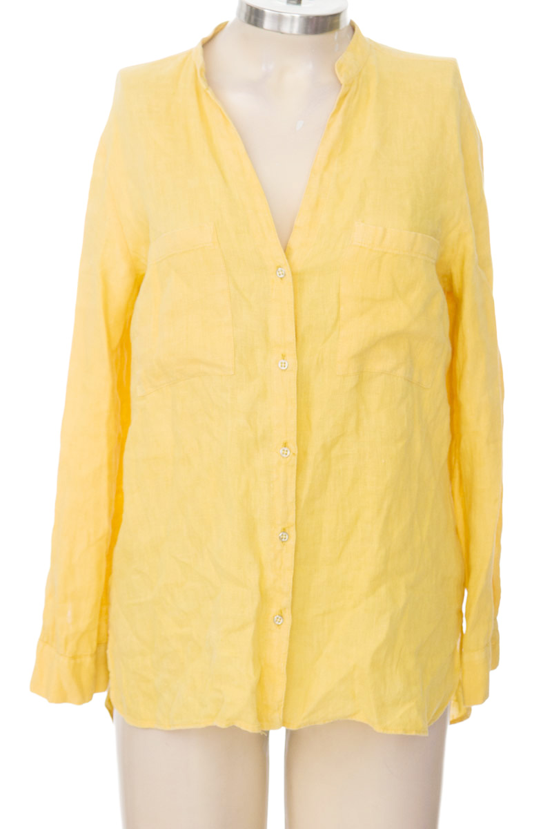 Blusa color Mostaza - Zara