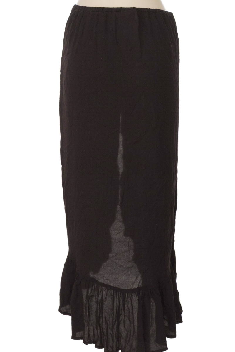 Falda color Negro - DENIMLAB