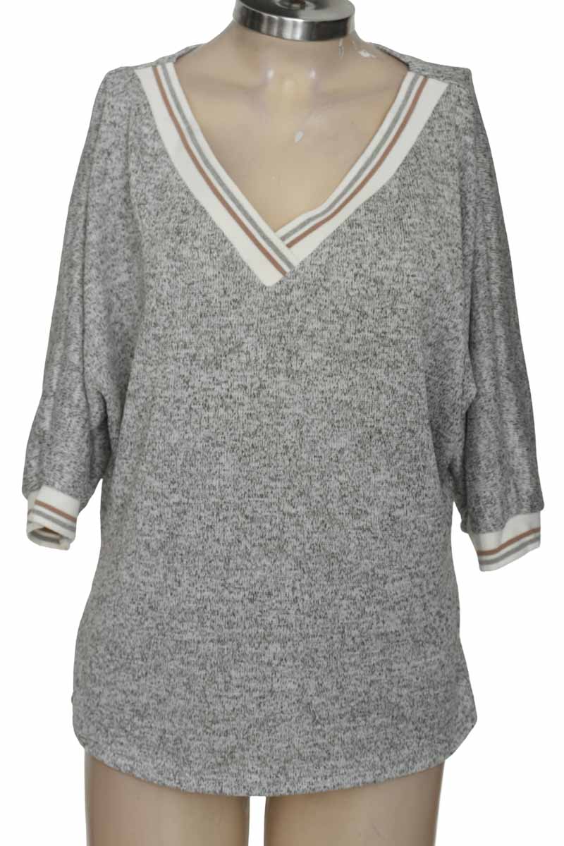 Sweater color Gris - Azzorti