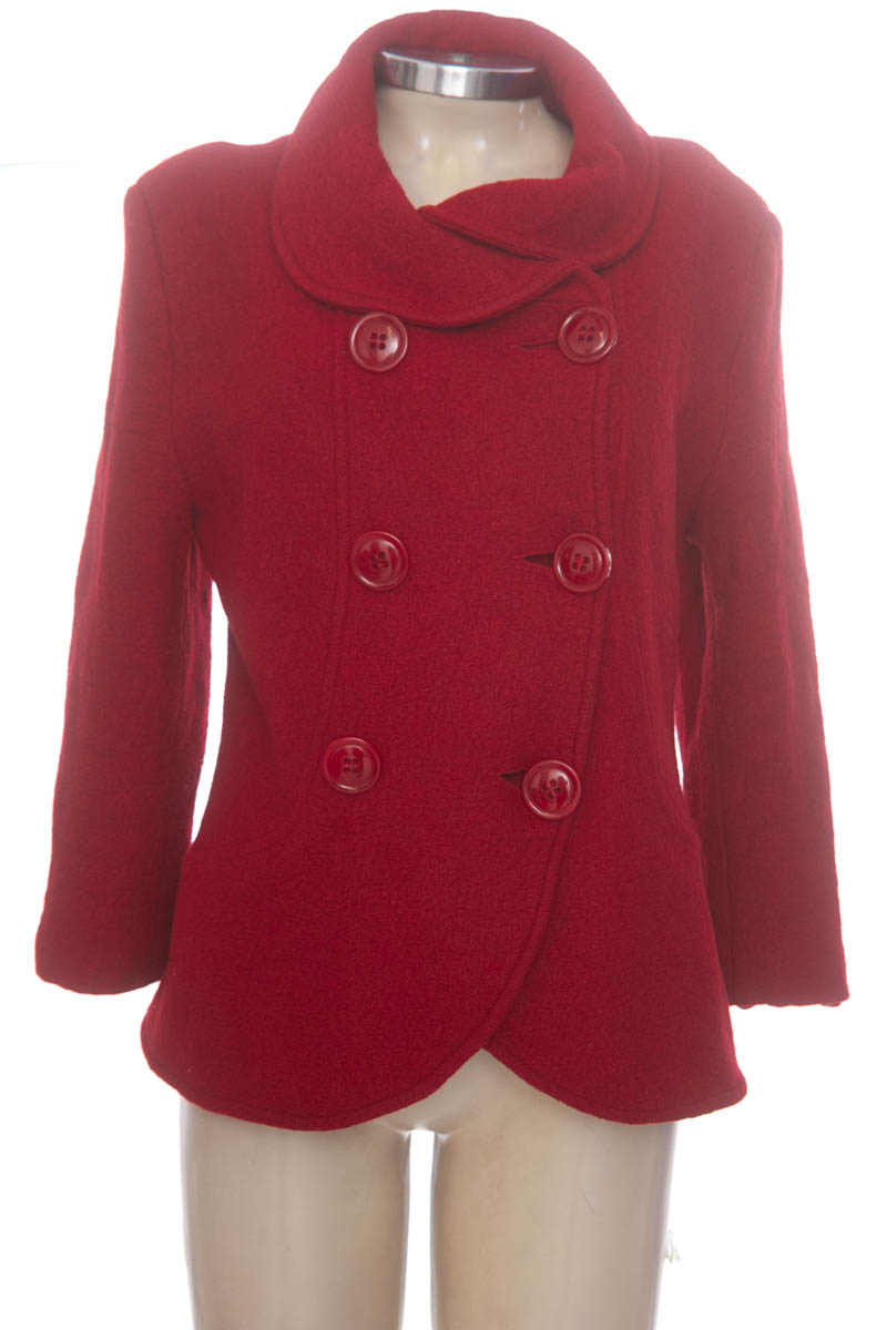 Chaqueta / Abrigo color Rojo - Karisma Fashion
