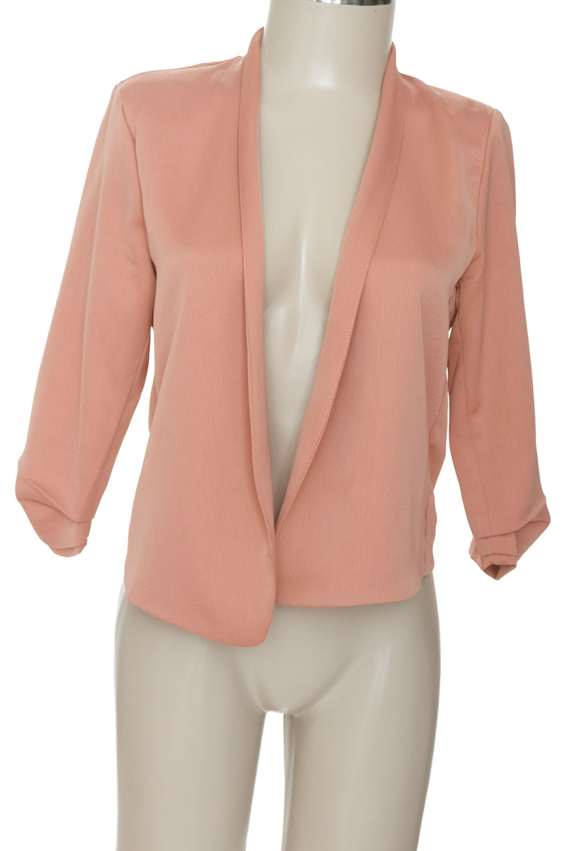 Chaqueta / Abrigo color Rosado - NAF NAF