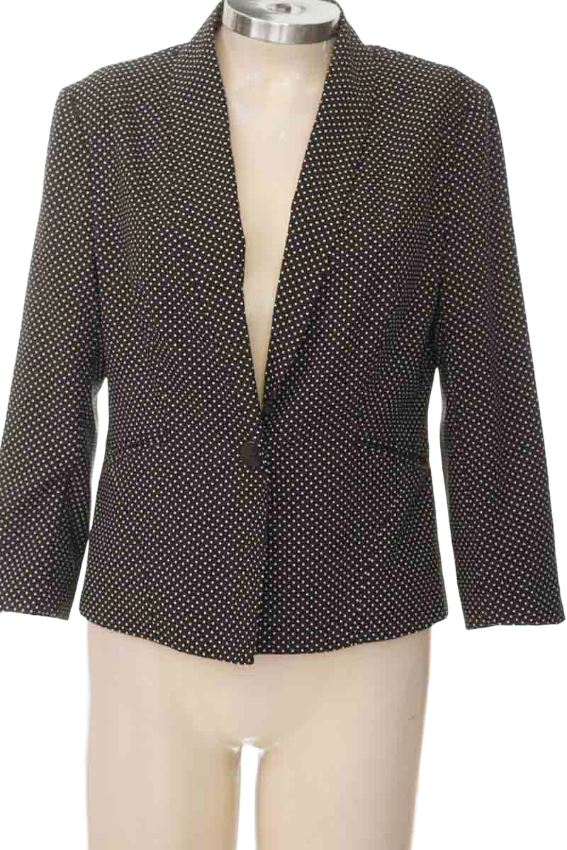 Chaqueta / Abrigo color Negro - Stradivarius