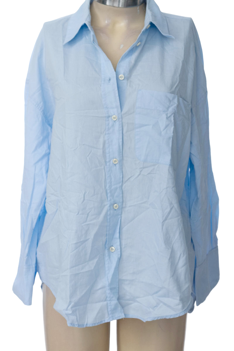 Blusa color Azul - Zara