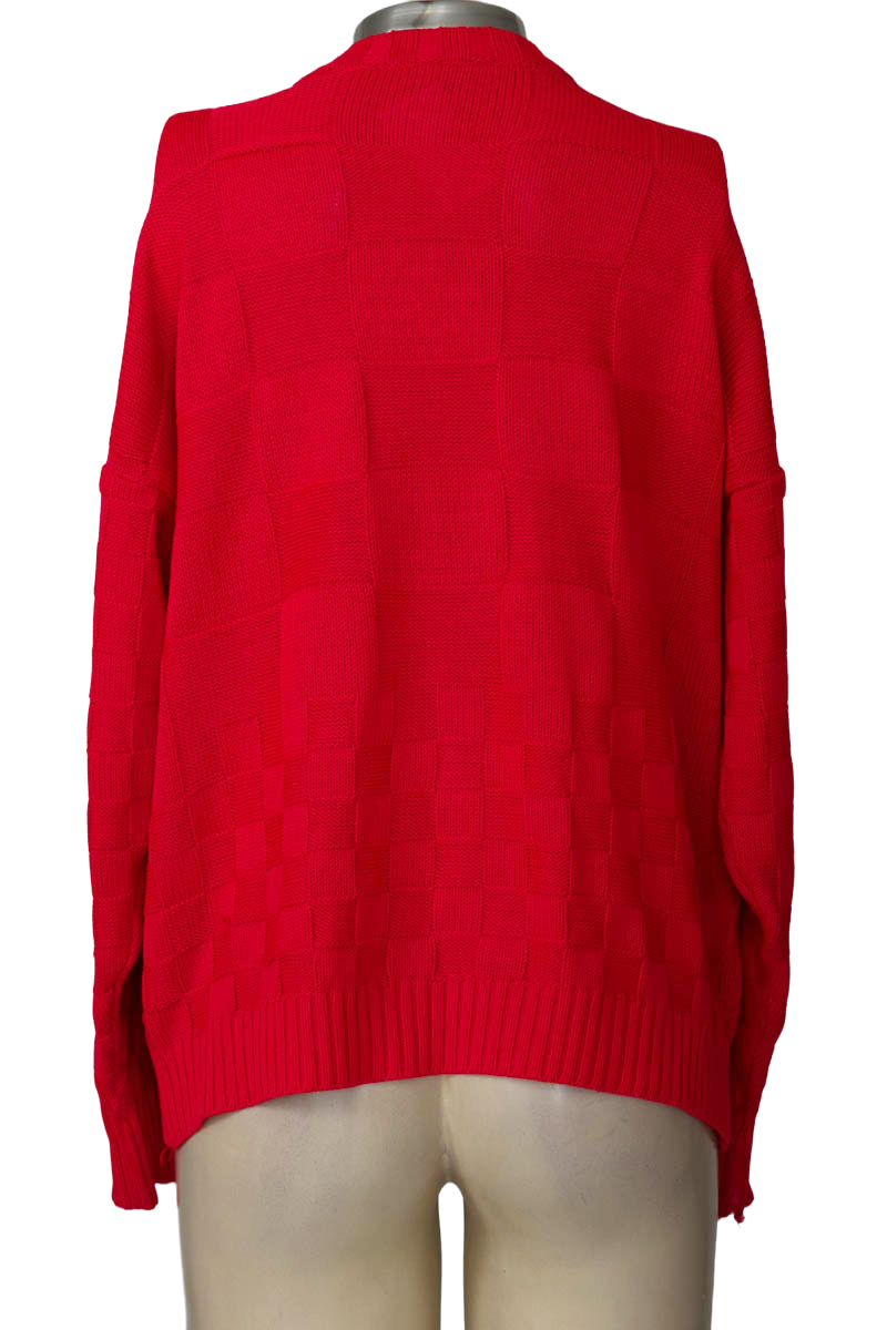 Sweater color Rojo - Closeando