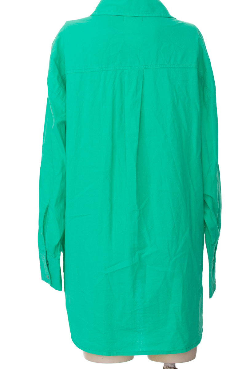 Blusa color Verde - Mercedes Campuzano