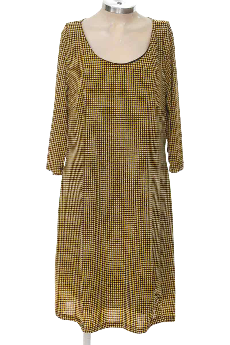 Vestido / Enterizo color Mostaza - Plica