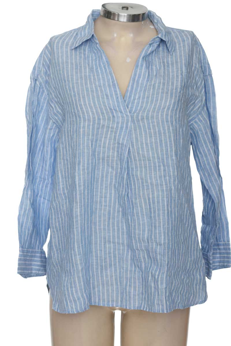 Blusa color Azul - UNIQLO