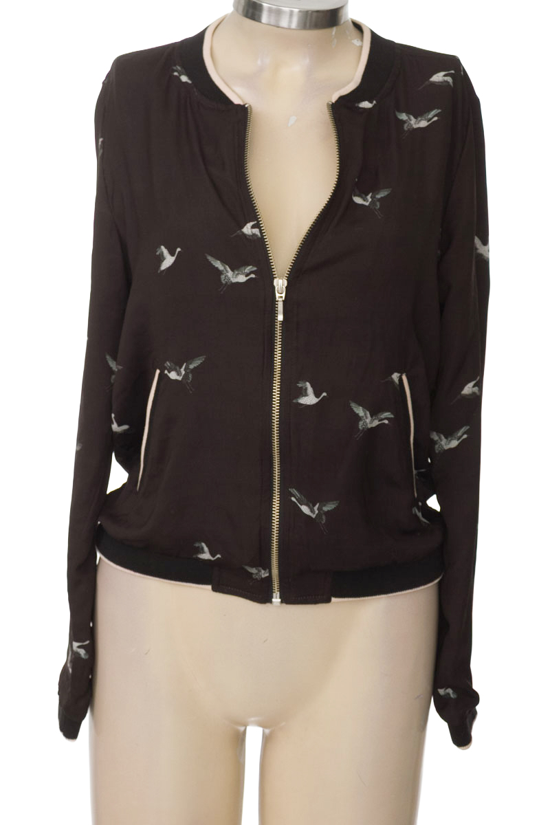 Chaqueta / Abrigo color Negro - NAF NAF