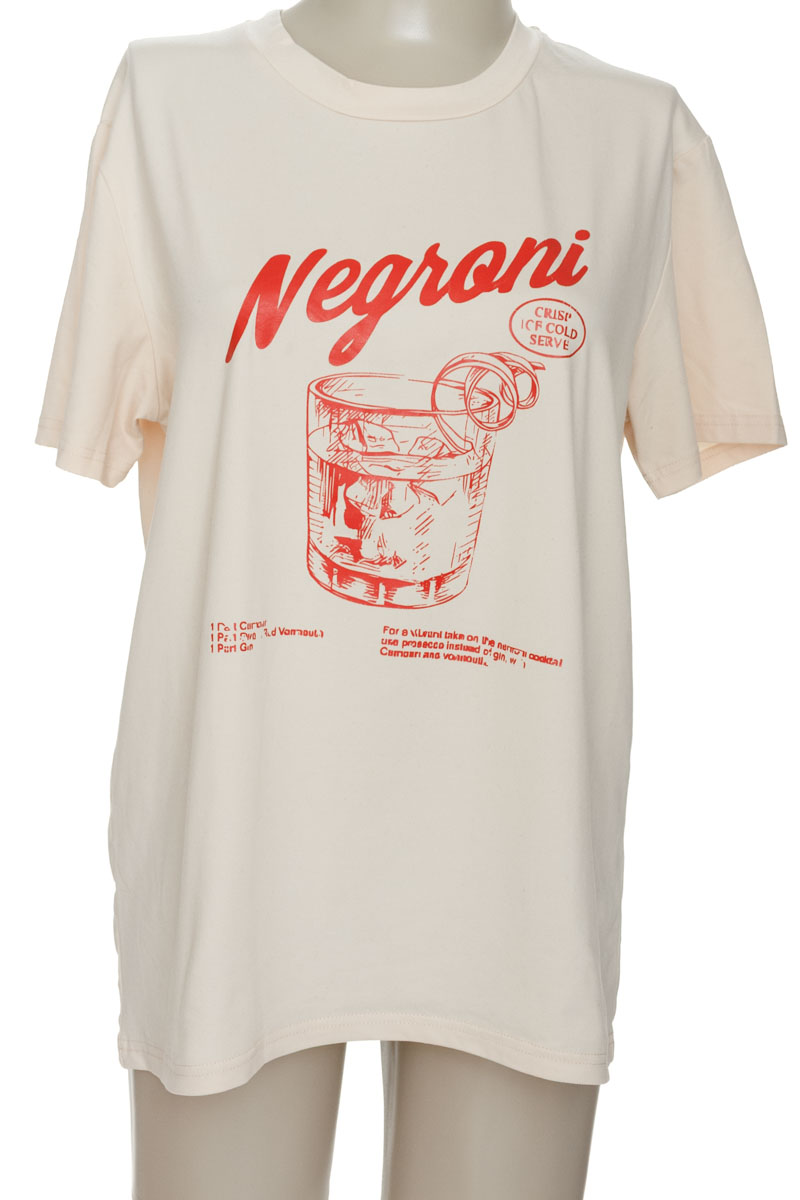 Top / Camiseta color Beige - Closeando