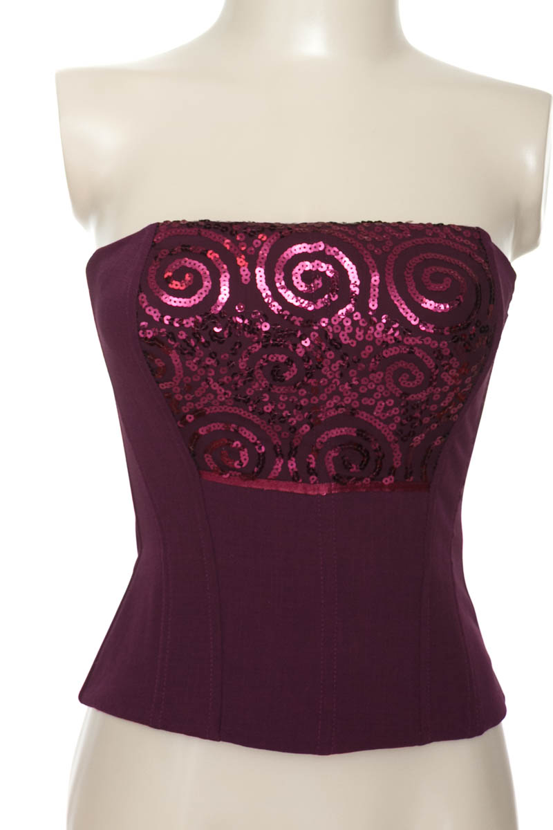 Top / Camiseta color Morado - Carolina Endara