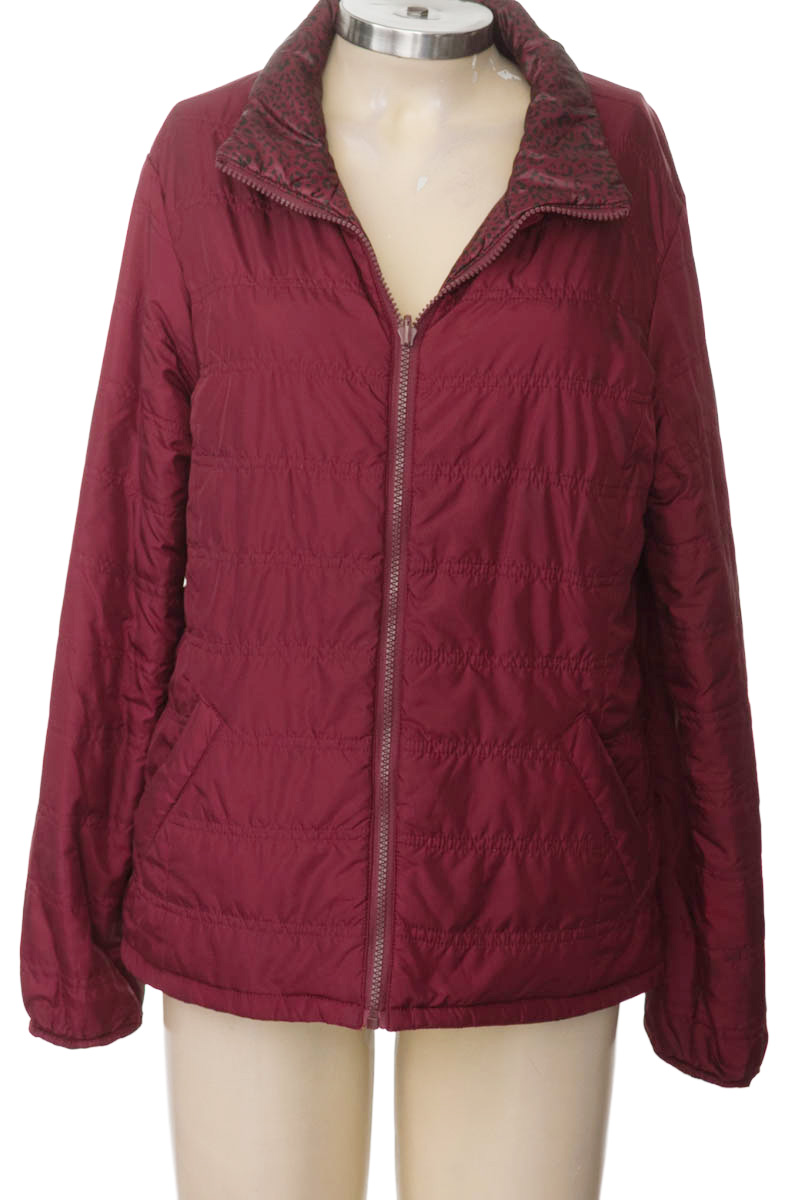 Chaqueta / Abrigo color Vinotinto - Koaj