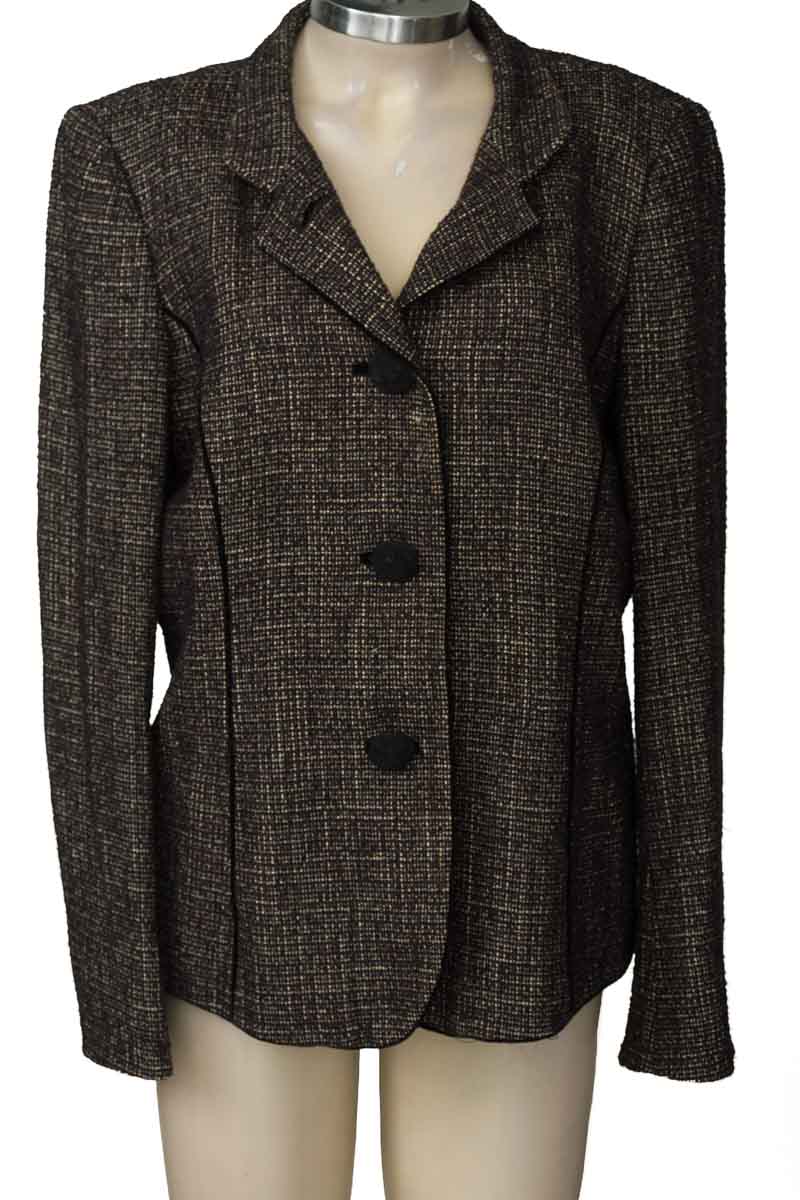Chaqueta / Abrigo color Negro - Dana Buchman