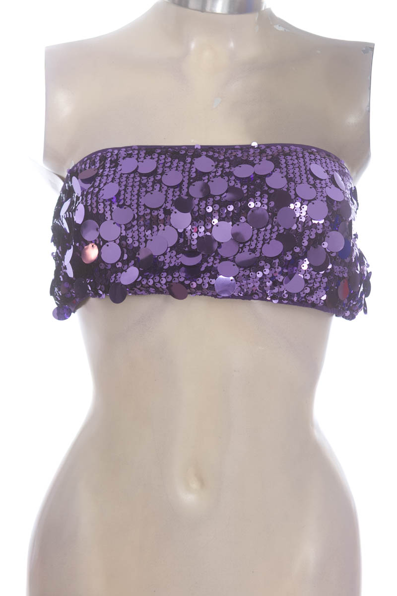 Top / Camiseta color Morado - Shein