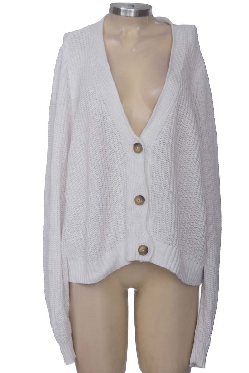 Sweater color Blanco - Stradivarius