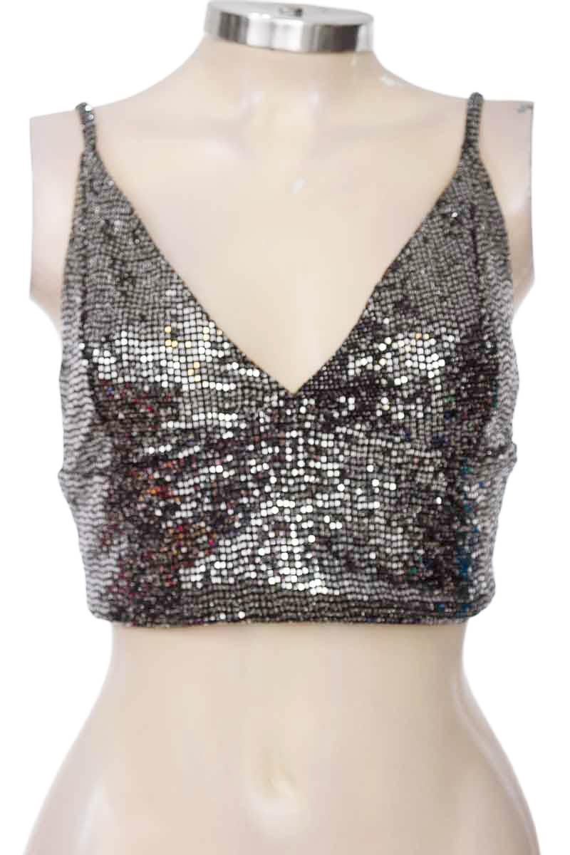 Top / Camiseta color Negro - Bershka