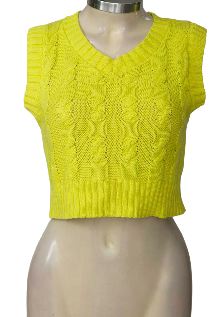 Sweater color Amarillo - Stradivarius
