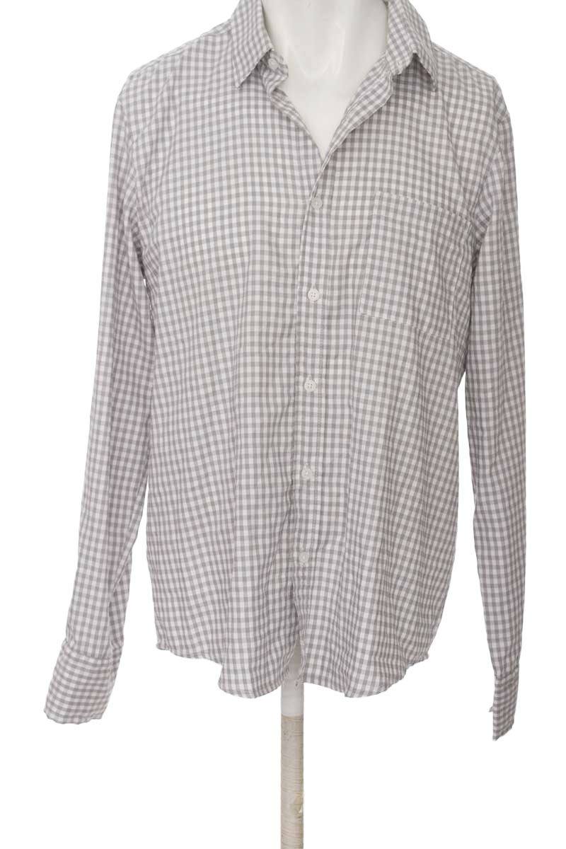 Camisa color Gris - Ostu