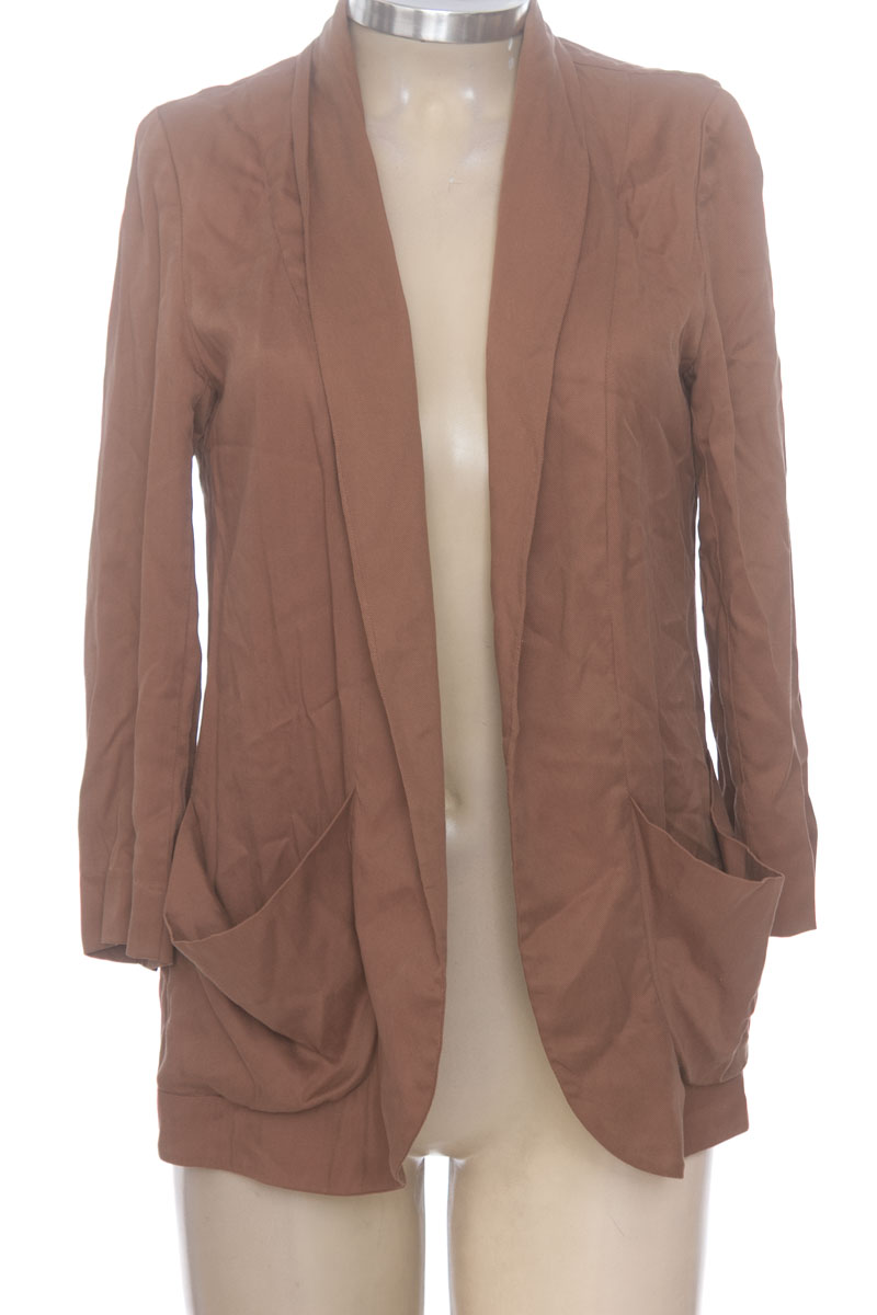 Chaqueta / Abrigo color Café - Warehouse
