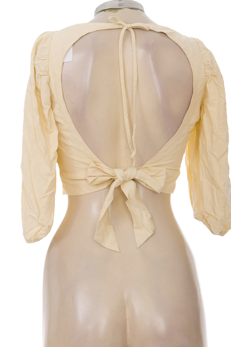 Top / Camiseta color Beige - NAF NAF