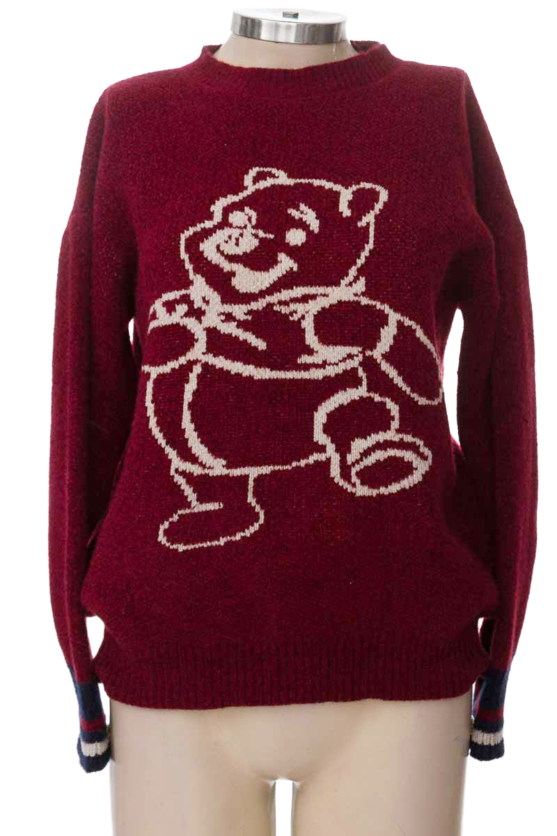 Sweater color Vinotinto - Closeando