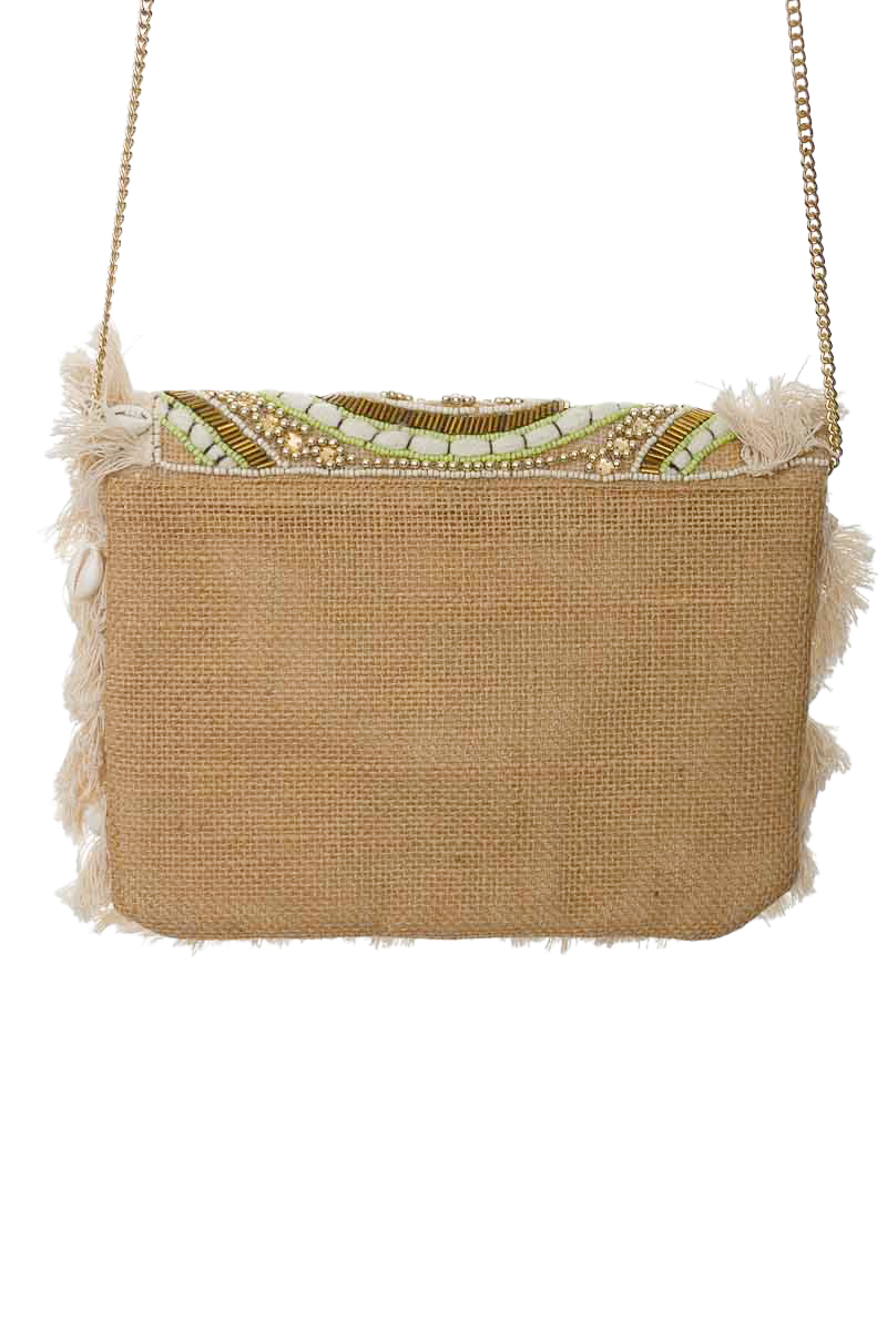 Cartera / Bolso / Monedero color Beige - Closeando