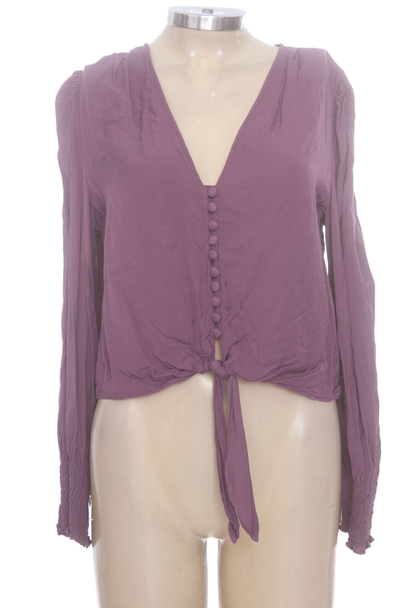 Blusa color Morado - Zara