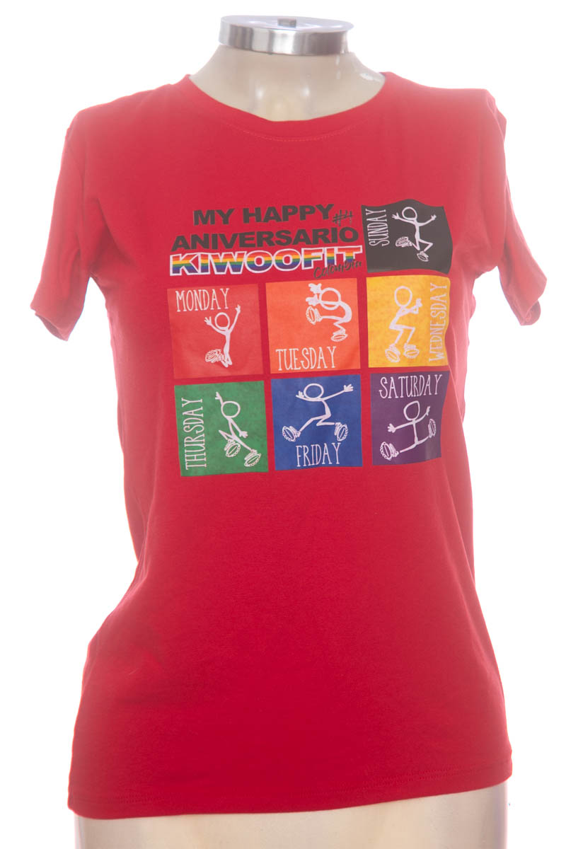 Top / Camiseta color Rojo - Anthony