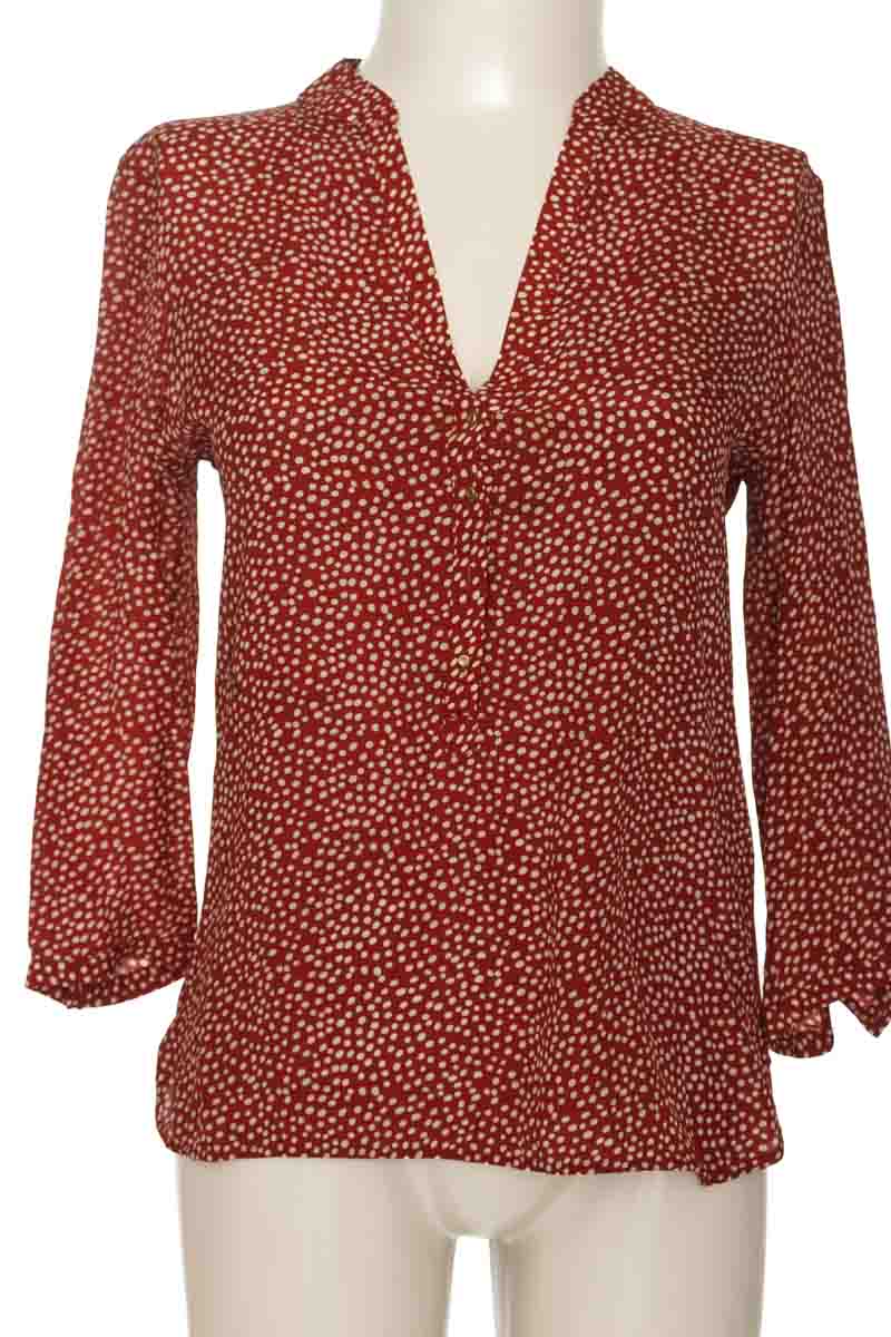 Blusa color Vinotinto - Massimo Dutti