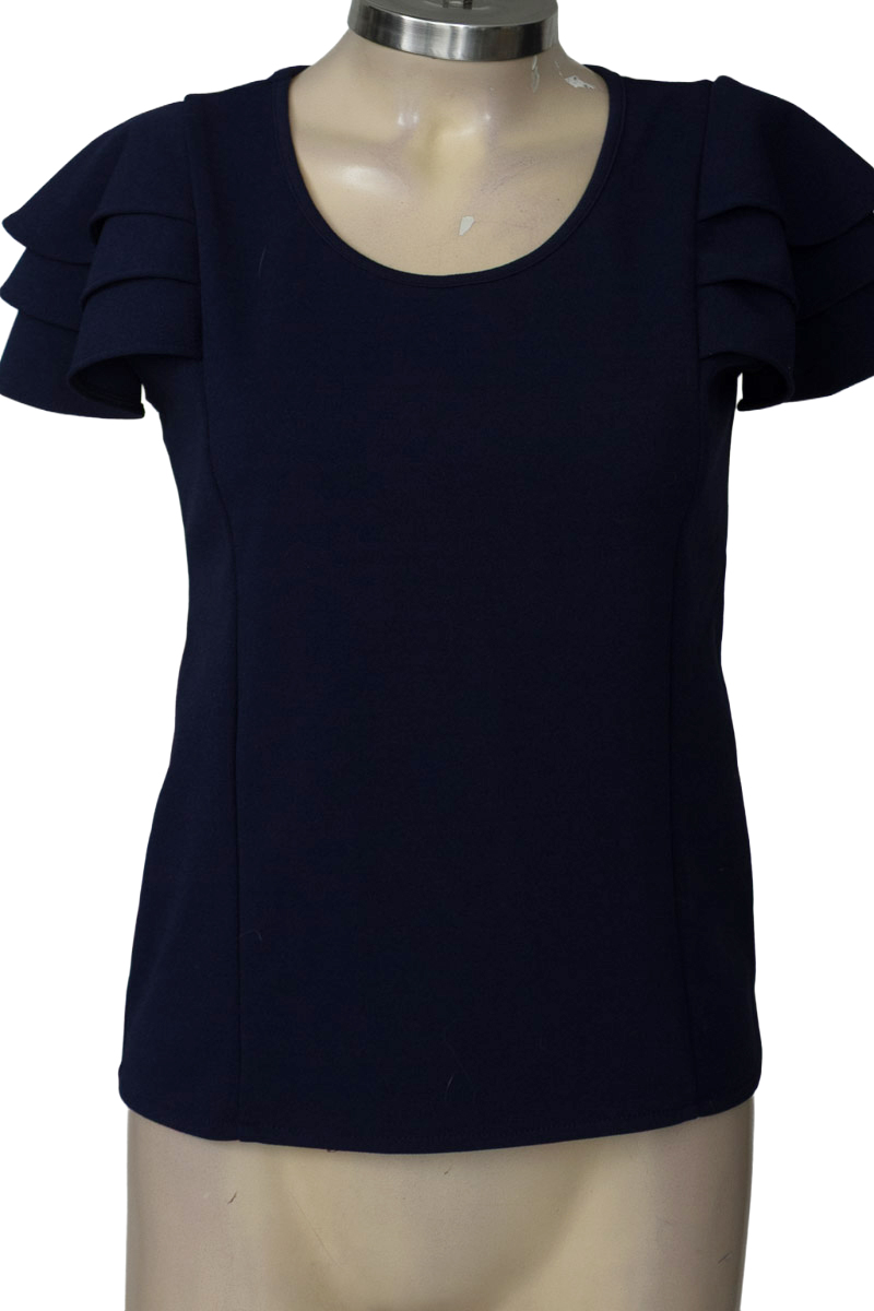 Top / Camiseta color Azul - Estefania Turbay
