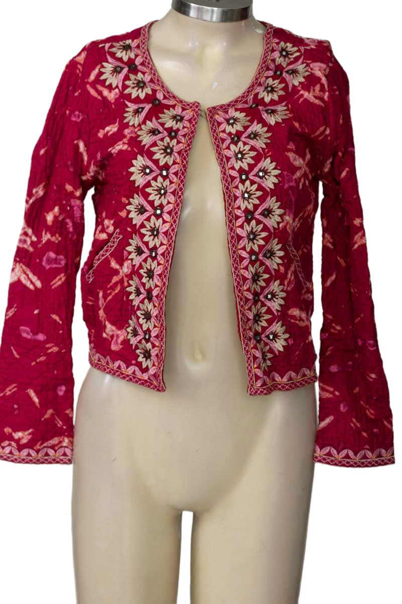 Chaqueta / Abrigo color Rojo - Rapsodia