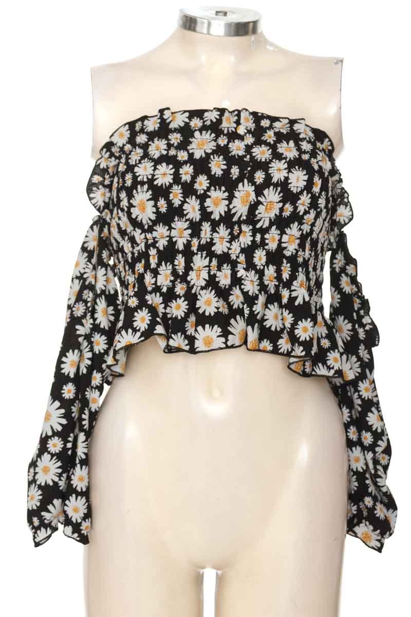 Top / Camiseta color Negro - Fashion Paris