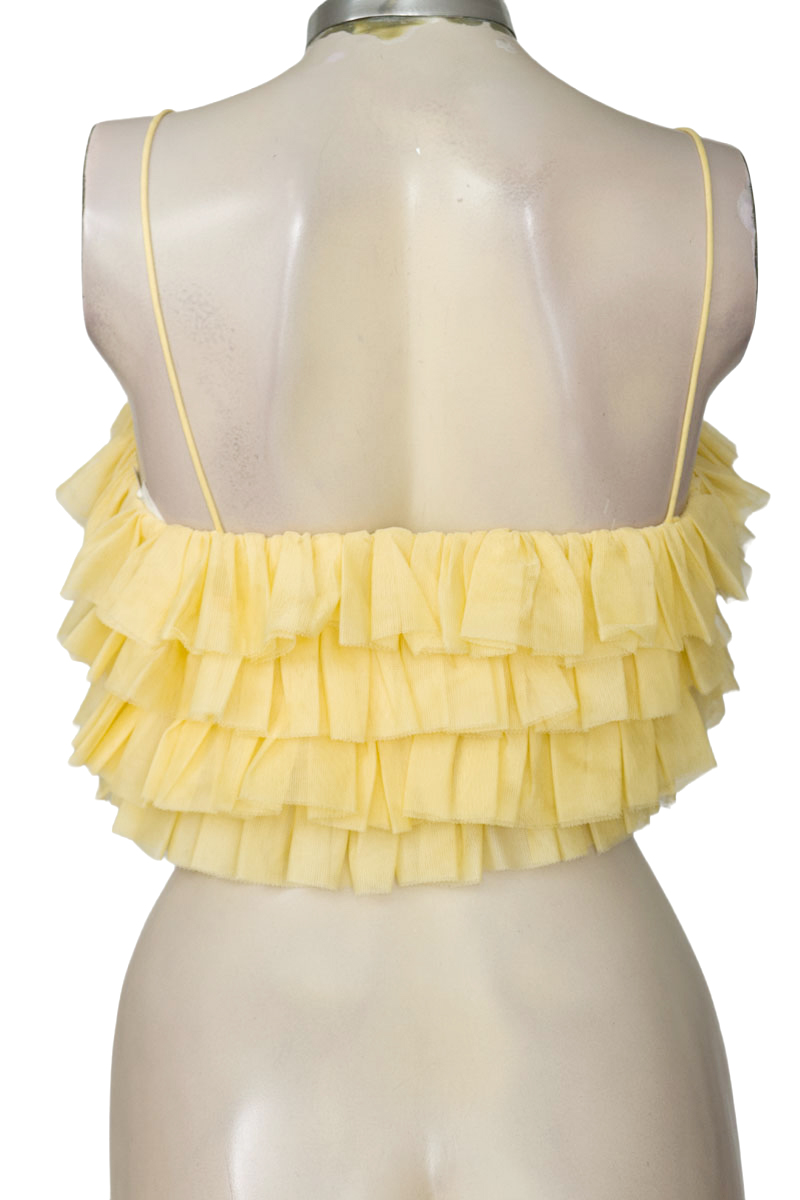 Top / Camiseta color Amarillo - Zara