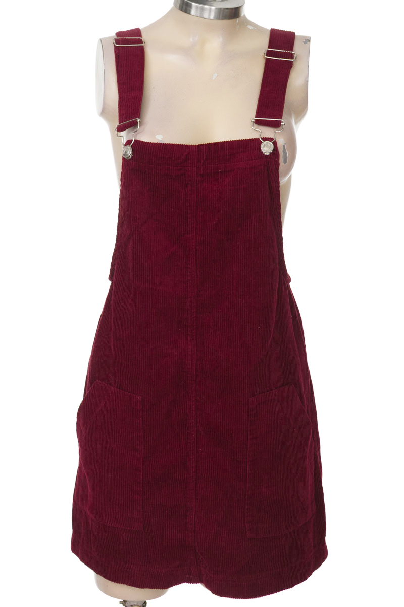 Vestido / Enterizo color Vinotinto - Bershka