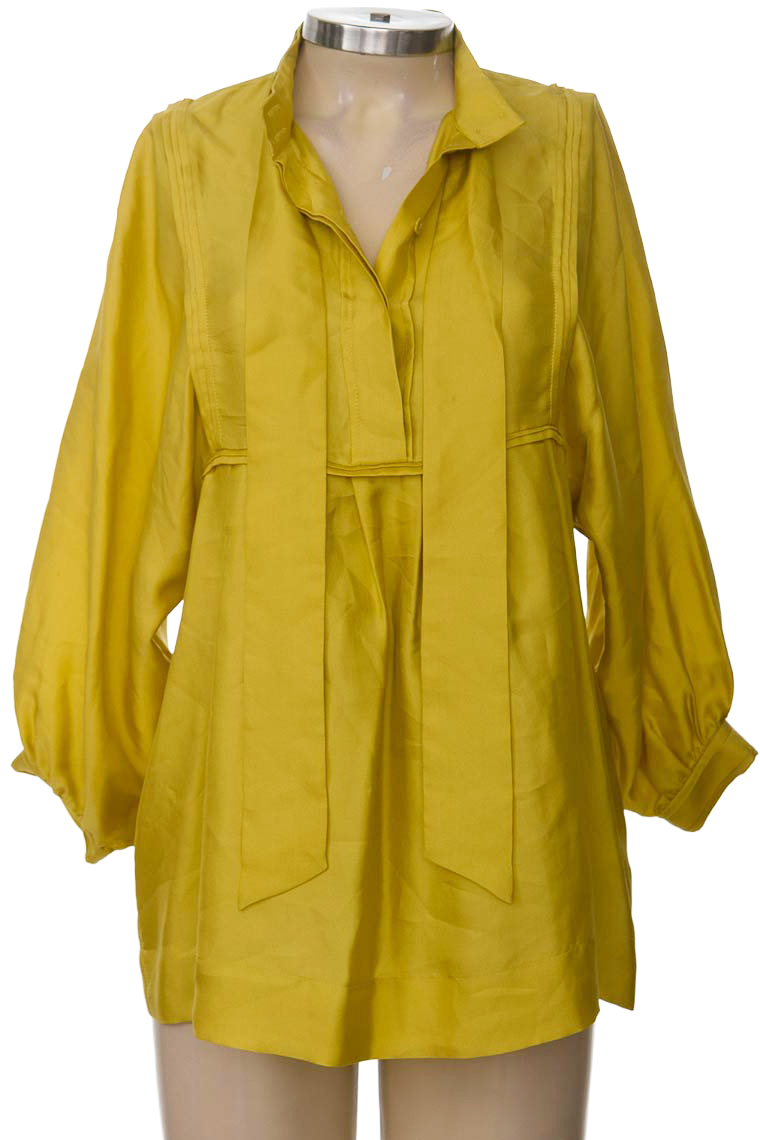 Blusa color Amarillo - Massimo Dutti