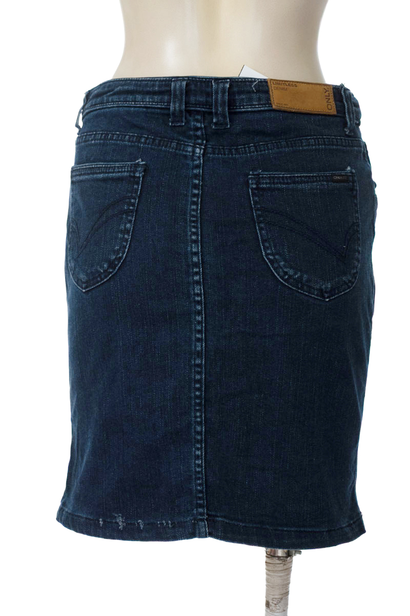 Falda color Azul - Only