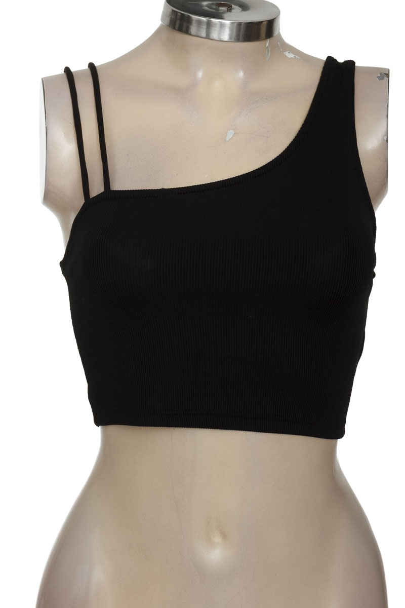 Top / Camiseta color Negro - Bershka