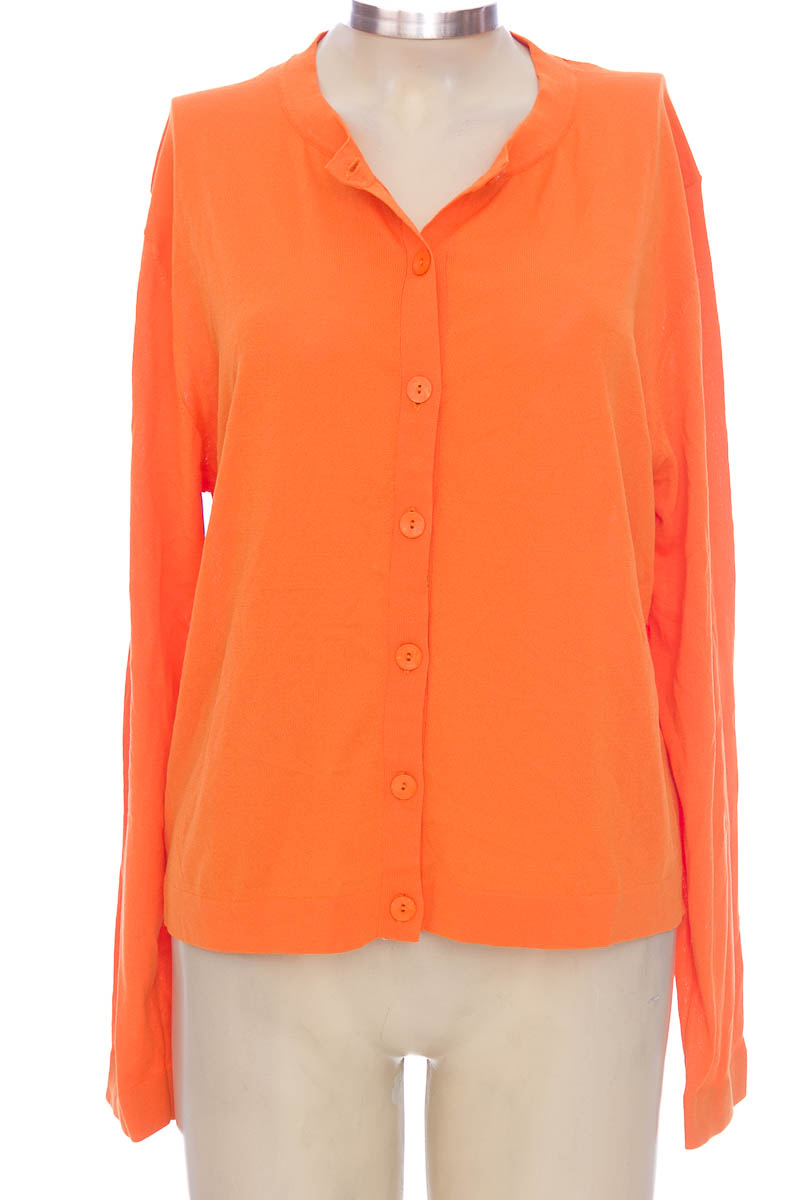 Sweater color Naranja Zara Closeando