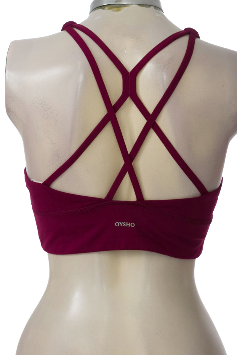 Ropa Deportiva / Salida de Baño color Vinotinto - Oysho 