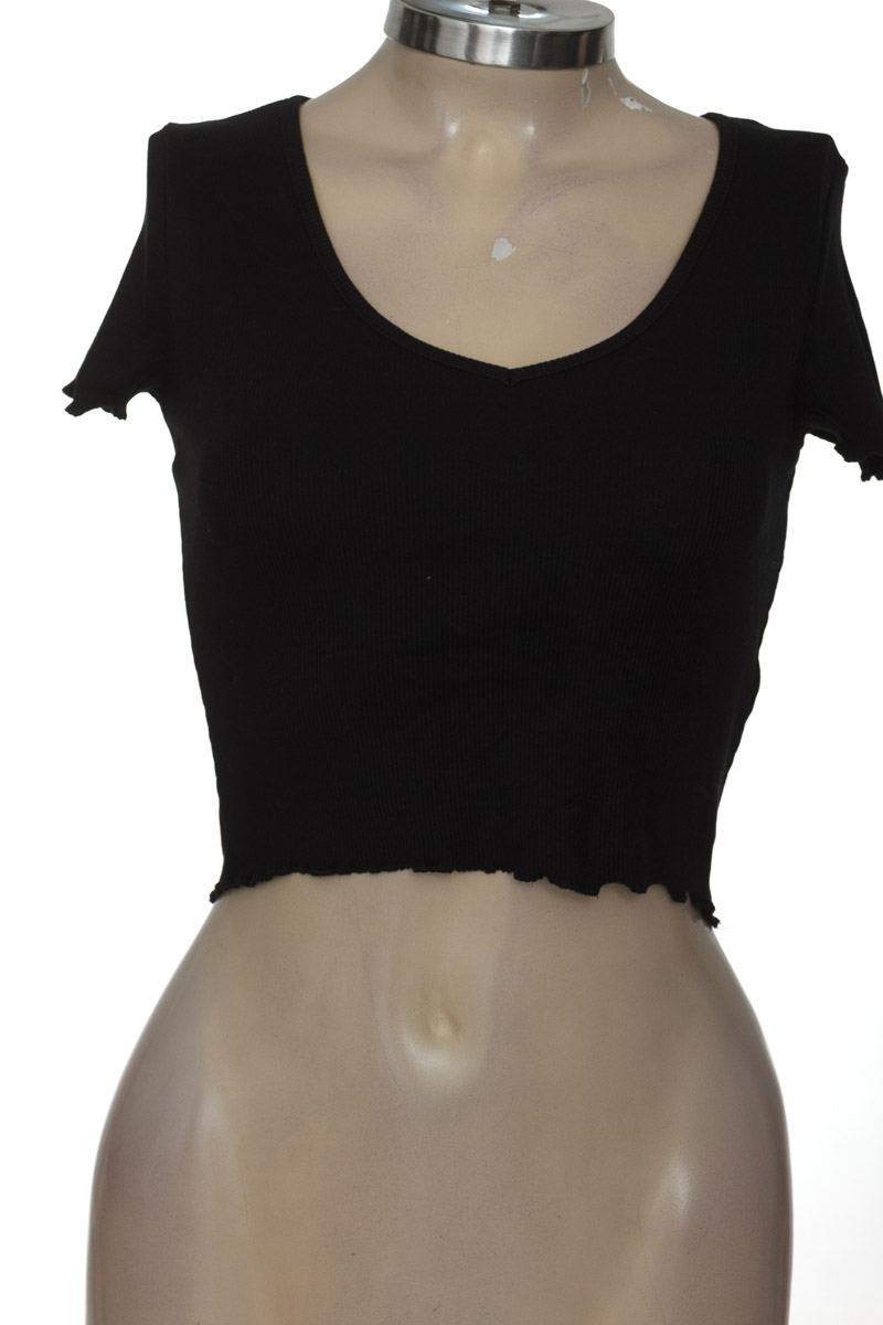 Top / Camiseta color Negro - Pull & Bear
