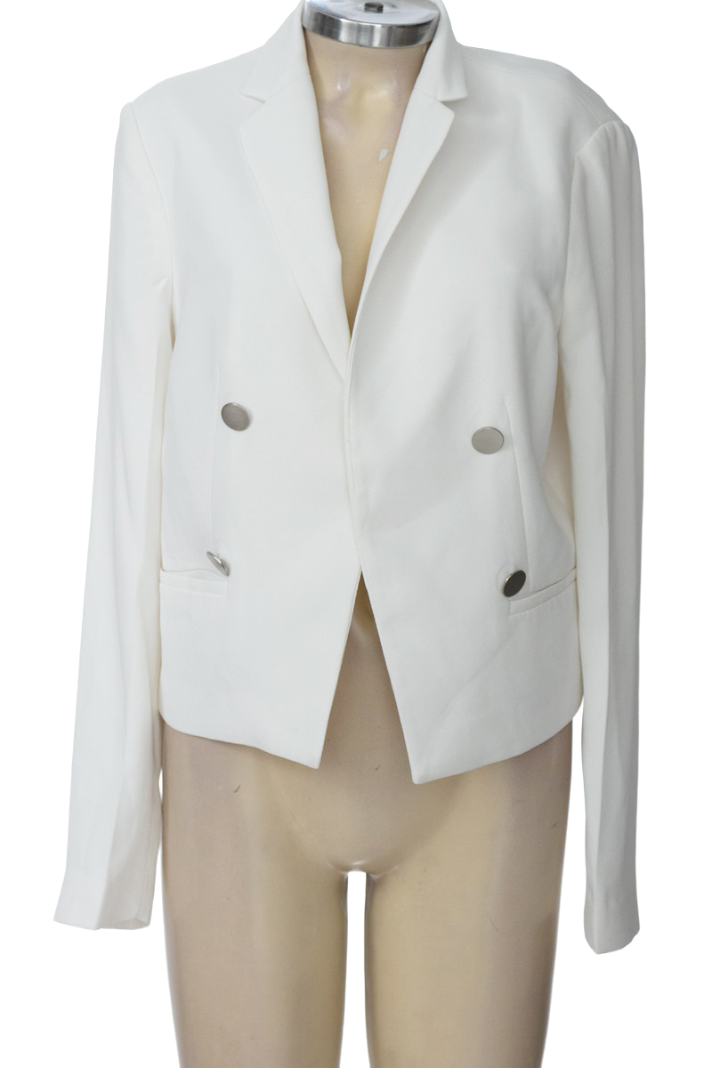 Chaqueta / Abrigo color Blanco - MNG