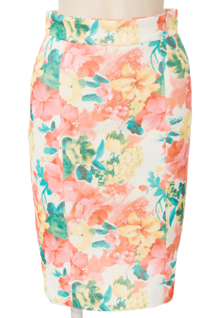 Falda color Naranja - I love my life