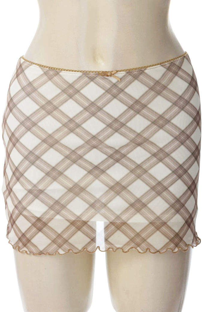 Falda color Beige - Divided by H&M