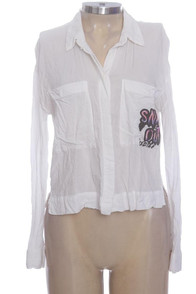 Blusa color Blanco - Stradivarius