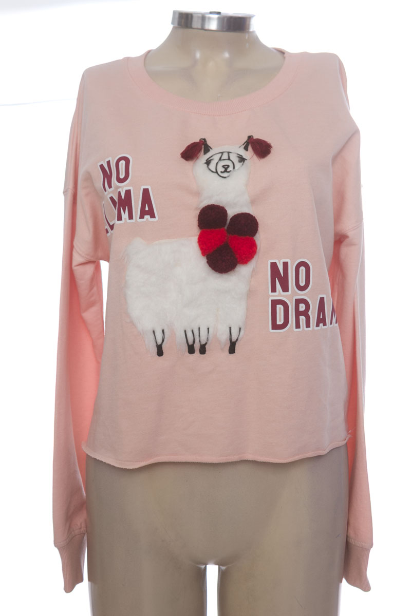 Sweater color Rosado - Bershka