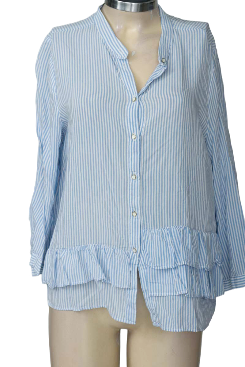 Blusa color Azul - Zara