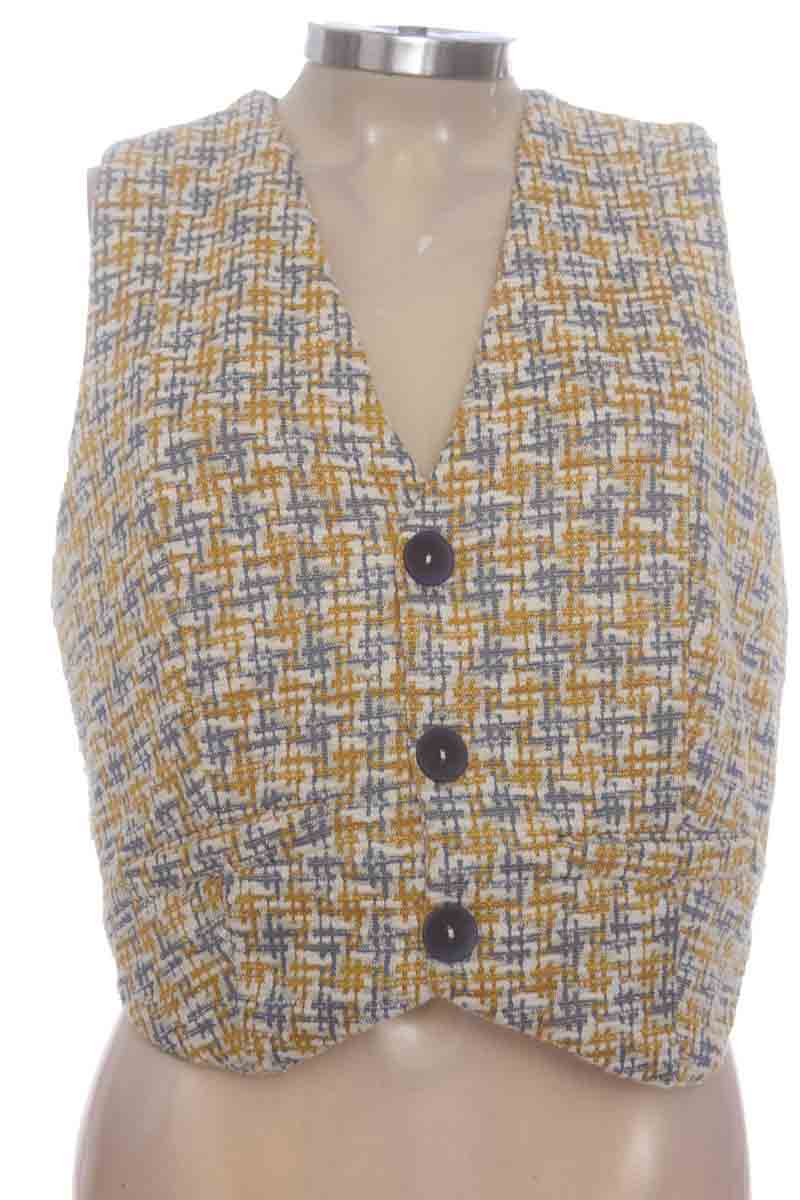 Chaqueta / Abrigo color Amarillo - Paula Zuleta