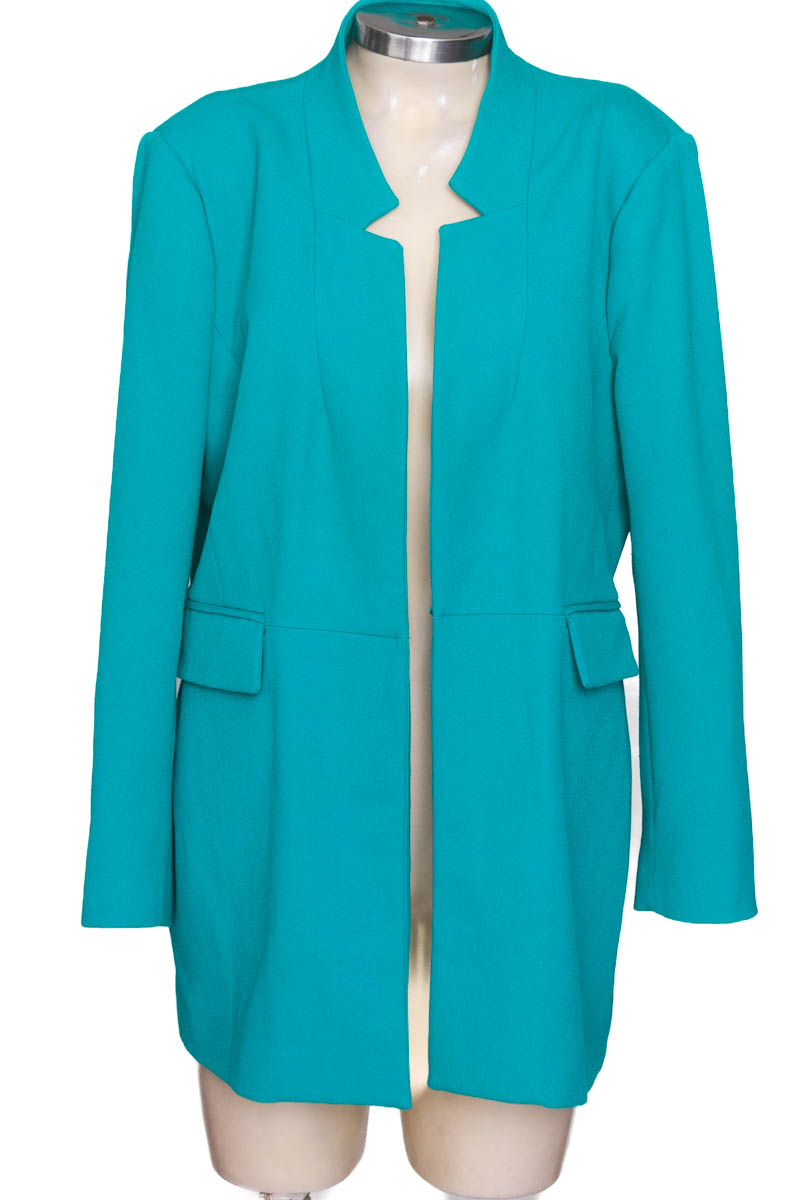 Chaqueta / Abrigo color Aguamarina - Zara