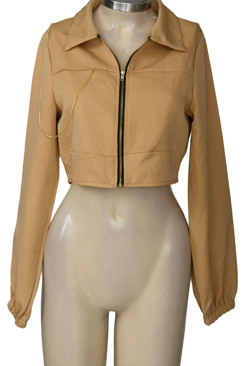 Chaqueta / Abrigo color Beige - Fashion