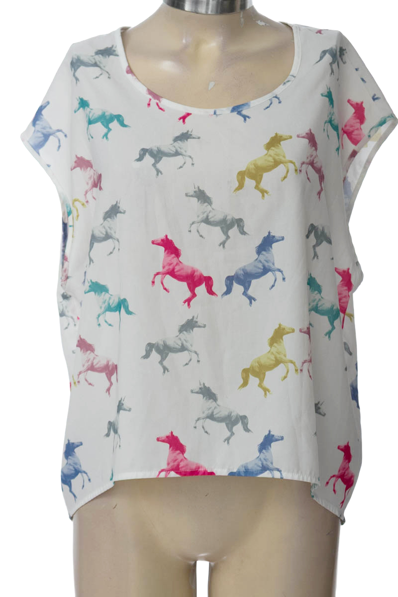 Top / Camiseta color Blanco - Divided by H&M